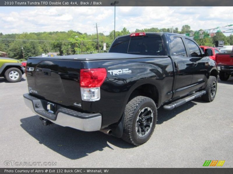 Black / Black 2010 Toyota Tundra TRD Double Cab 4x4