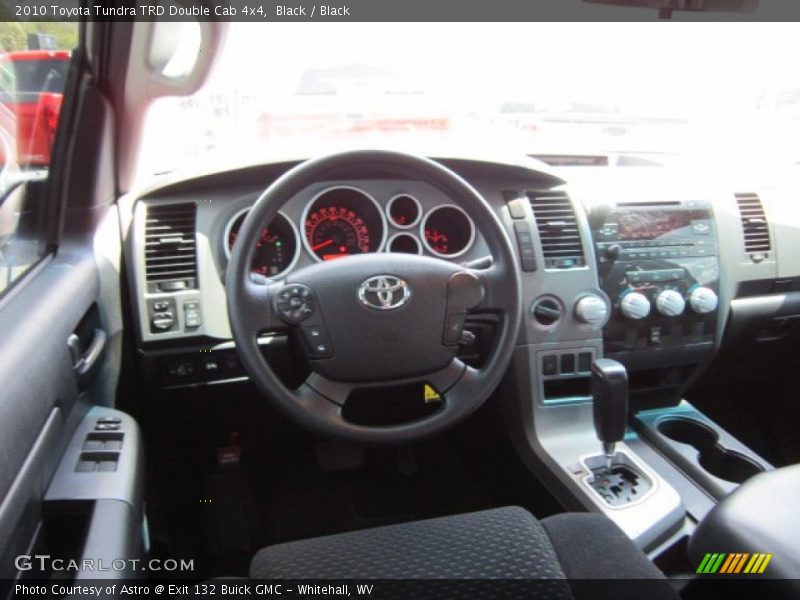 Black / Black 2010 Toyota Tundra TRD Double Cab 4x4