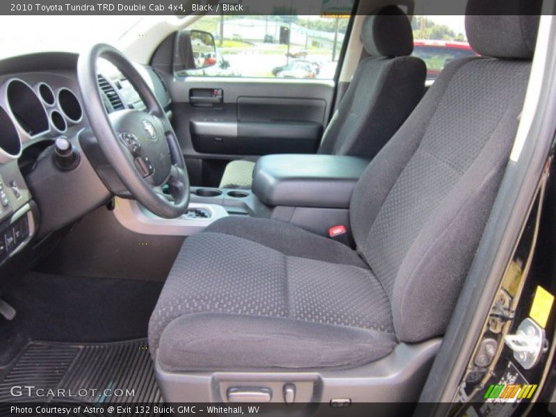 Black / Black 2010 Toyota Tundra TRD Double Cab 4x4