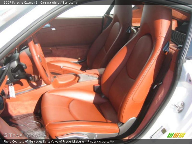  2007 Cayman S Terracotta Interior