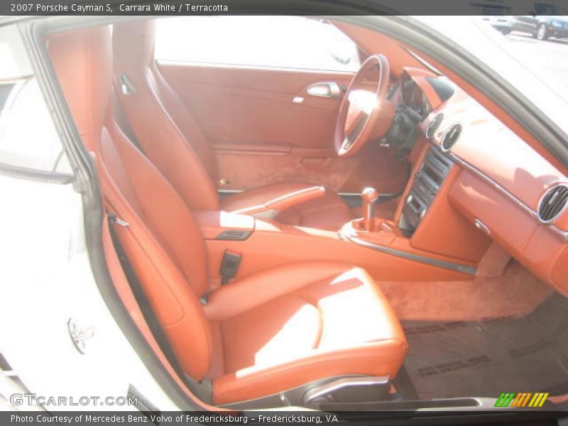 2007 Cayman S Terracotta Interior