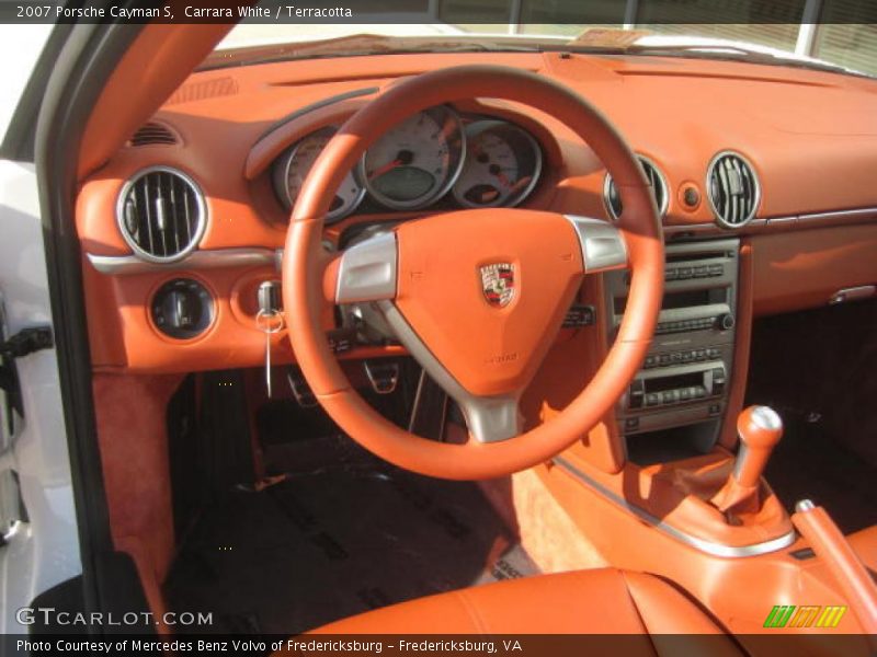  2007 Cayman S Terracotta Interior