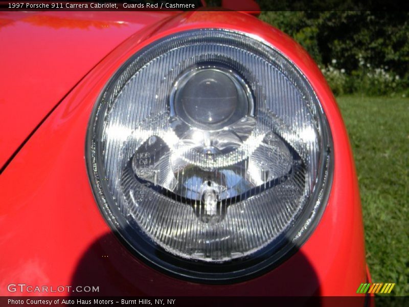 Guards Red / Cashmere 1997 Porsche 911 Carrera Cabriolet
