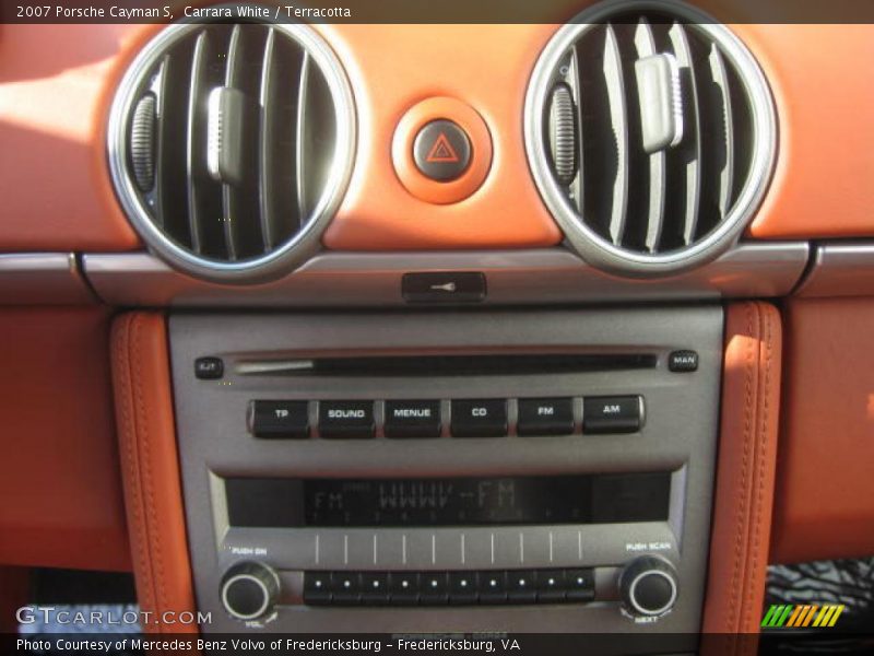 Carrara White / Terracotta 2007 Porsche Cayman S