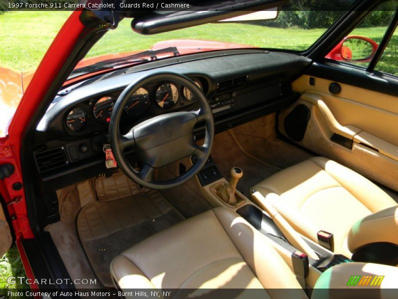 Cashmere Interior - 1997 911 Carrera Cabriolet 