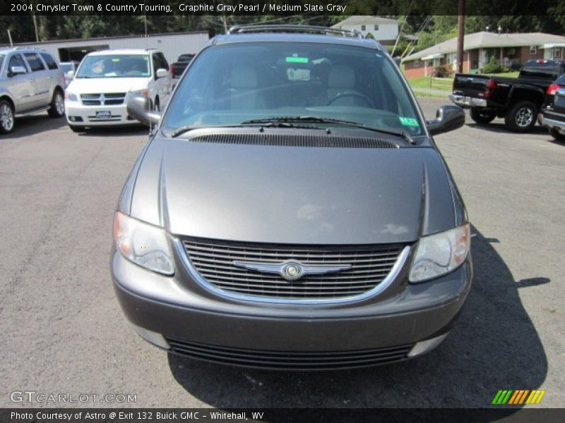 Graphite Gray Pearl / Medium Slate Gray 2004 Chrysler Town & Country Touring