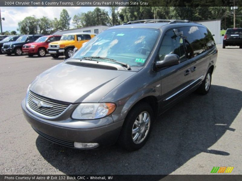 Graphite Gray Pearl / Medium Slate Gray 2004 Chrysler Town & Country Touring