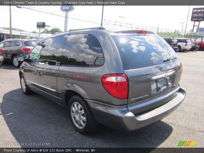 Graphite Gray Pearl / Medium Slate Gray 2004 Chrysler Town & Country Touring