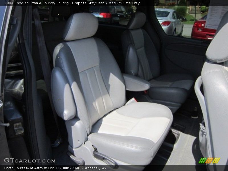Graphite Gray Pearl / Medium Slate Gray 2004 Chrysler Town & Country Touring