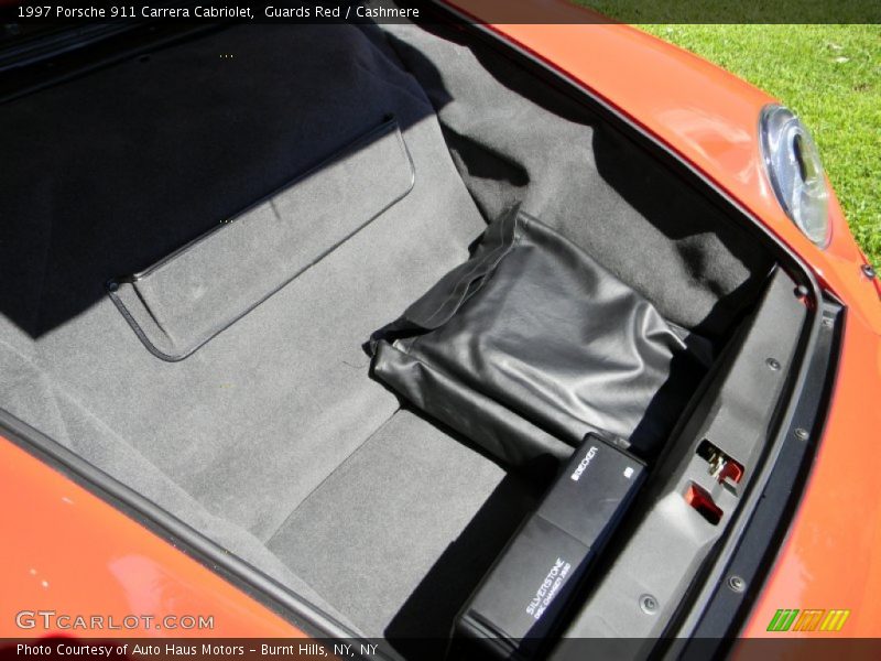  1997 911 Carrera Cabriolet Trunk