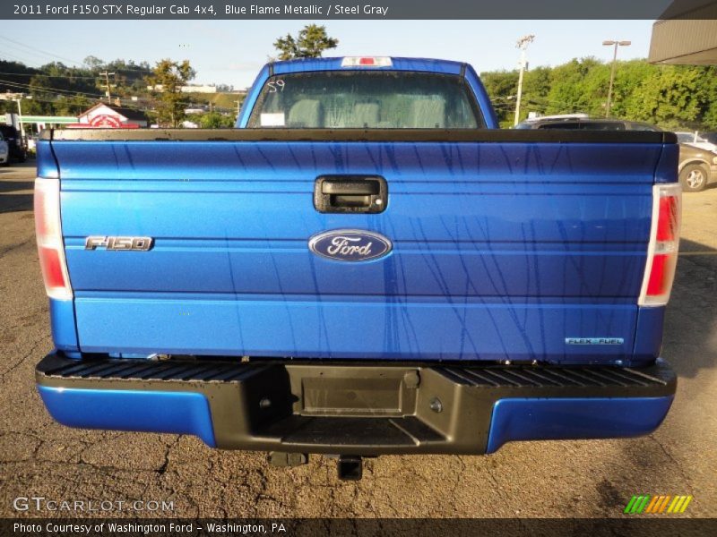 Blue Flame Metallic / Steel Gray 2011 Ford F150 STX Regular Cab 4x4