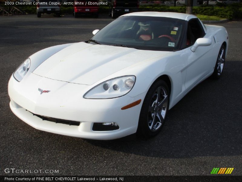 Front 3/4 View of 2009 Corvette Coupe