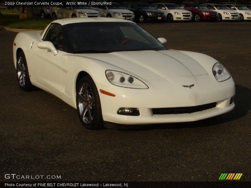  2009 Corvette Coupe Arctic White