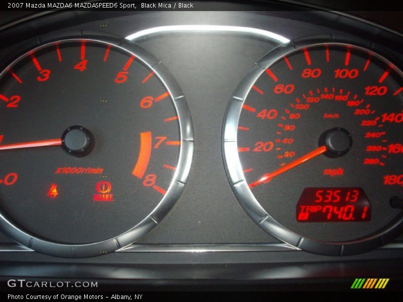 Black Mica / Black 2007 Mazda MAZDA6 MAZDASPEED6 Sport