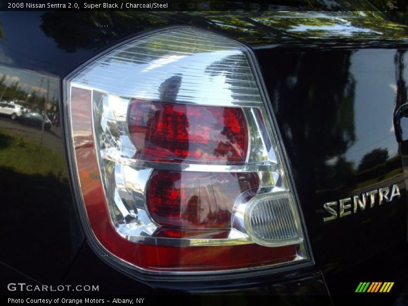 Super Black / Charcoal/Steel 2008 Nissan Sentra 2.0