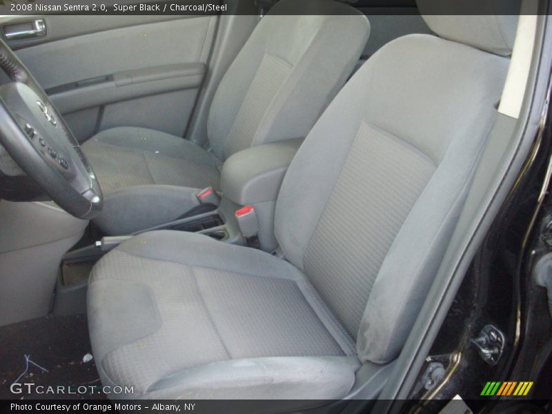 Super Black / Charcoal/Steel 2008 Nissan Sentra 2.0