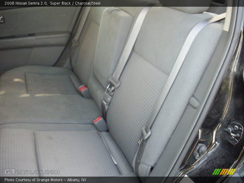 Super Black / Charcoal/Steel 2008 Nissan Sentra 2.0