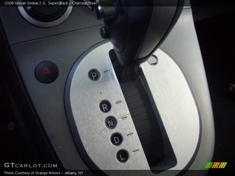 Super Black / Charcoal/Steel 2008 Nissan Sentra 2.0