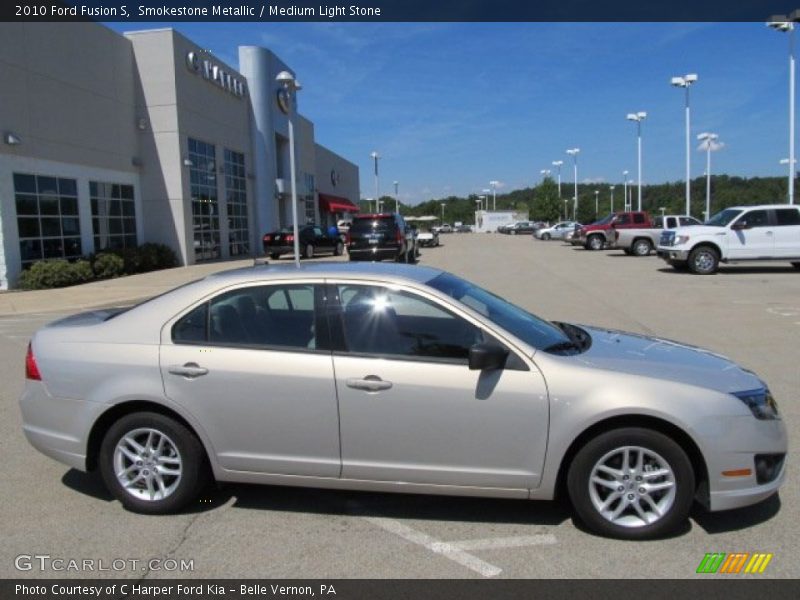 Smokestone Metallic / Medium Light Stone 2010 Ford Fusion S