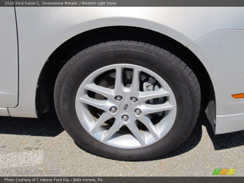Smokestone Metallic / Medium Light Stone 2010 Ford Fusion S