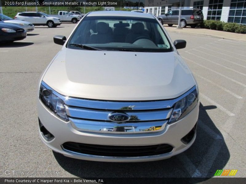 Smokestone Metallic / Medium Light Stone 2010 Ford Fusion S