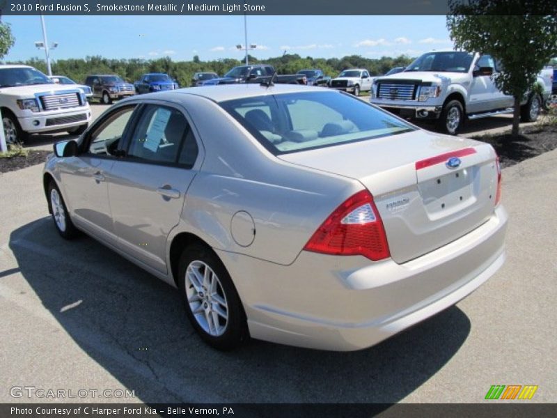 Smokestone Metallic / Medium Light Stone 2010 Ford Fusion S