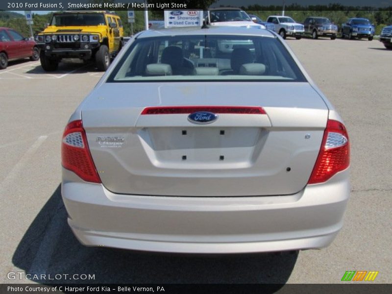 Smokestone Metallic / Medium Light Stone 2010 Ford Fusion S