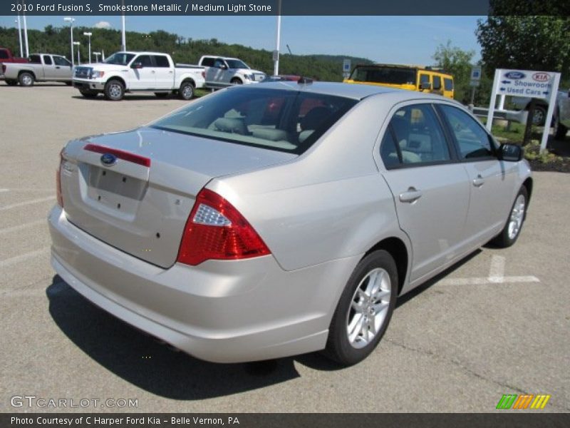 Smokestone Metallic / Medium Light Stone 2010 Ford Fusion S