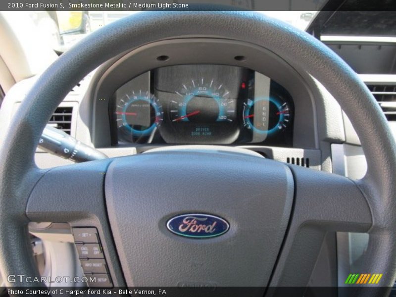 Smokestone Metallic / Medium Light Stone 2010 Ford Fusion S