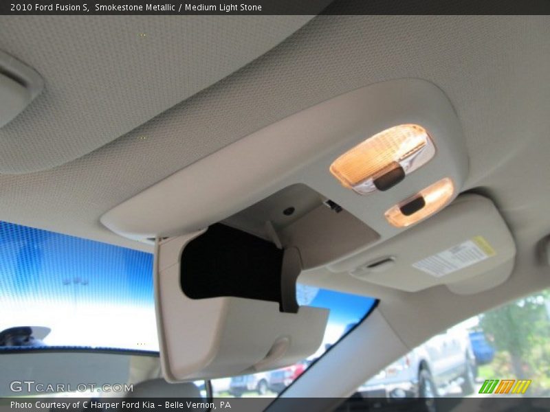 Smokestone Metallic / Medium Light Stone 2010 Ford Fusion S