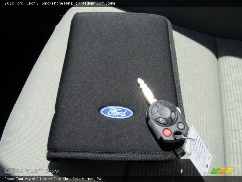 Smokestone Metallic / Medium Light Stone 2010 Ford Fusion S