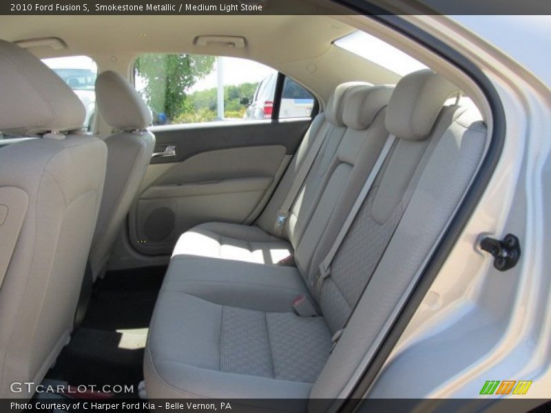 Smokestone Metallic / Medium Light Stone 2010 Ford Fusion S