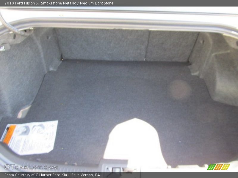 Smokestone Metallic / Medium Light Stone 2010 Ford Fusion S
