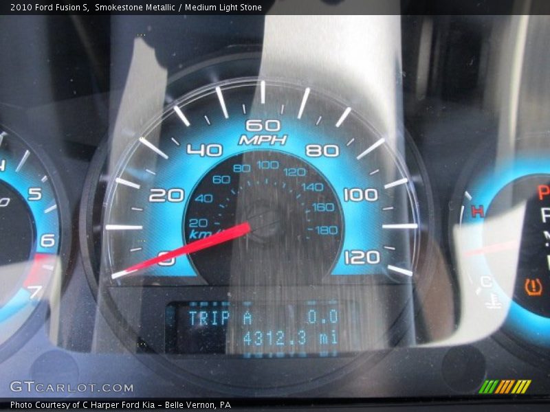 Smokestone Metallic / Medium Light Stone 2010 Ford Fusion S