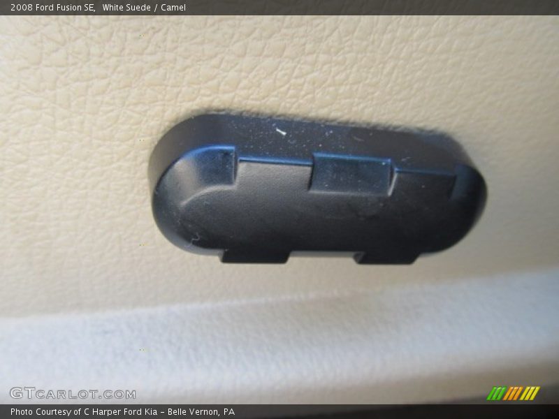 White Suede / Camel 2008 Ford Fusion SE