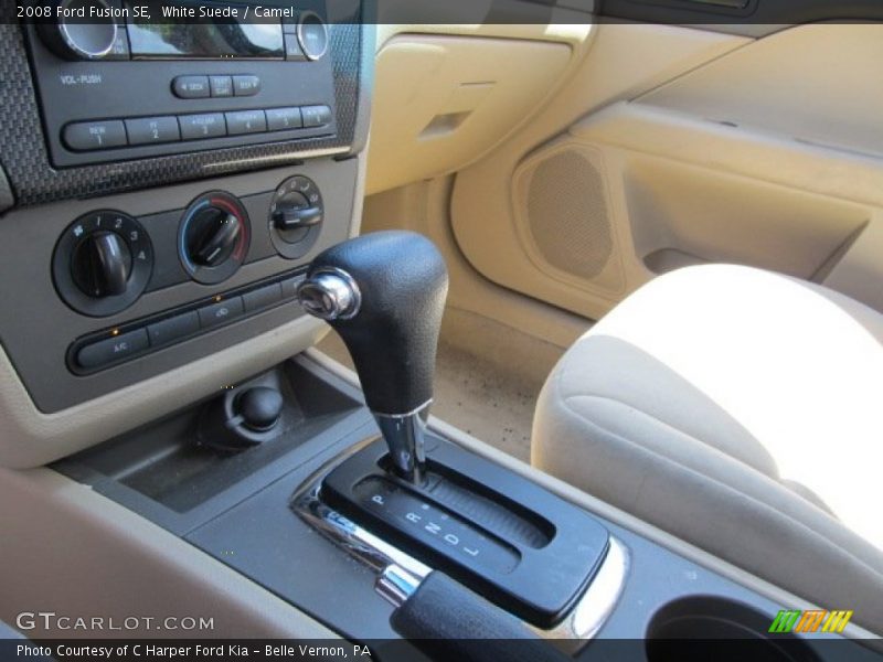 White Suede / Camel 2008 Ford Fusion SE