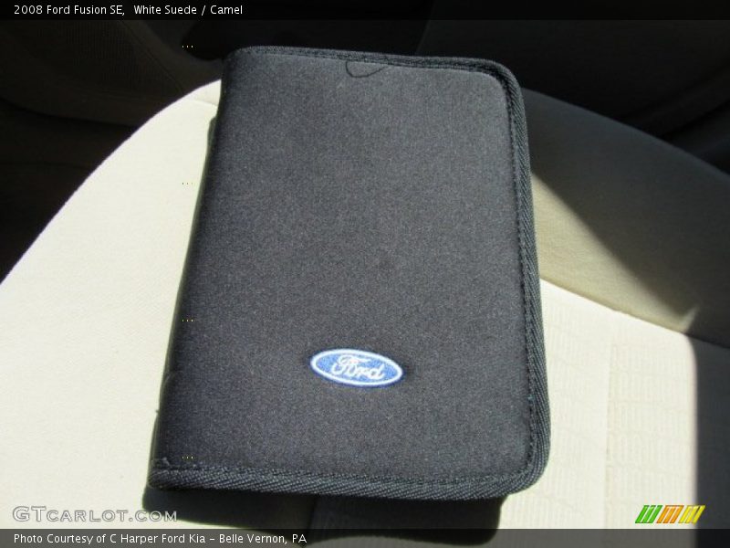 White Suede / Camel 2008 Ford Fusion SE
