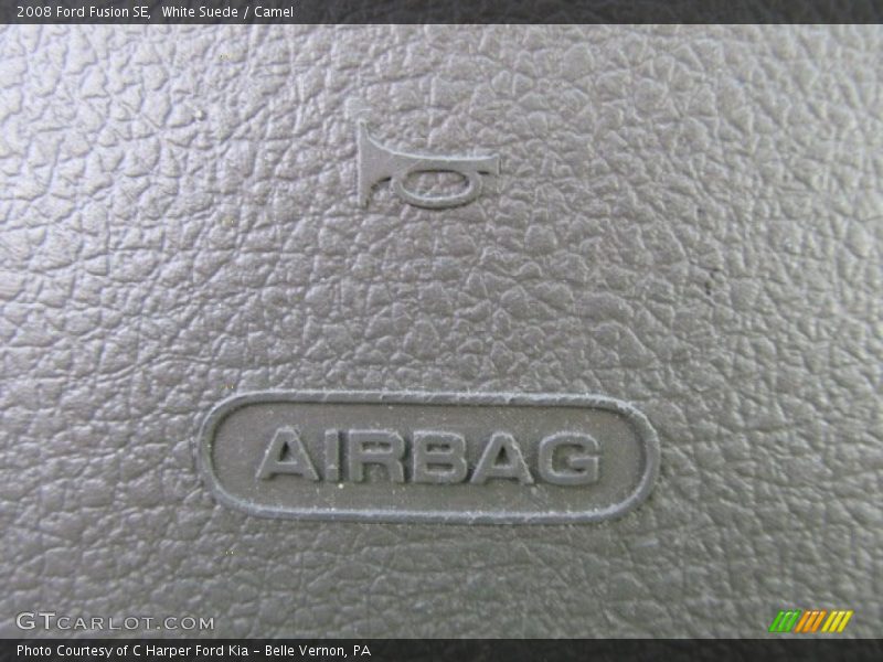 White Suede / Camel 2008 Ford Fusion SE