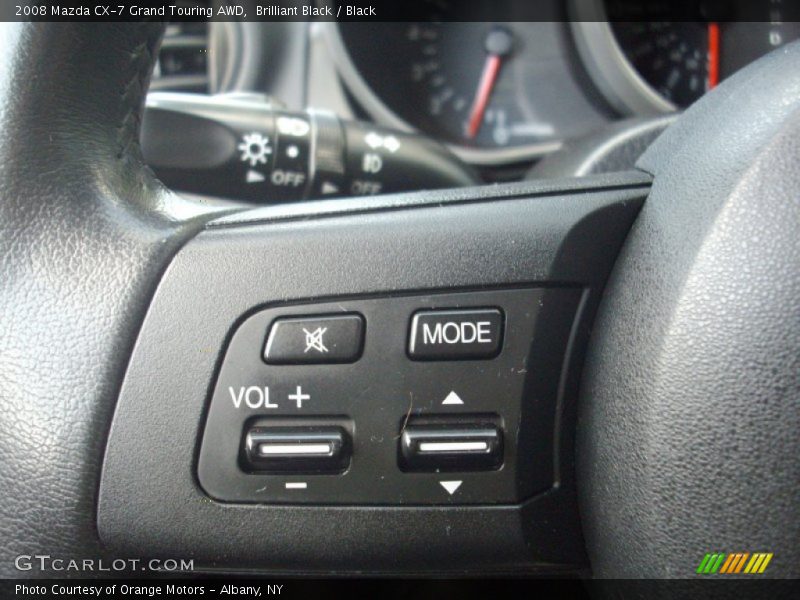 Brilliant Black / Black 2008 Mazda CX-7 Grand Touring AWD