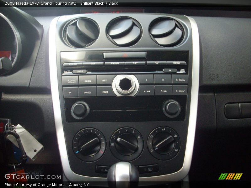 Brilliant Black / Black 2008 Mazda CX-7 Grand Touring AWD