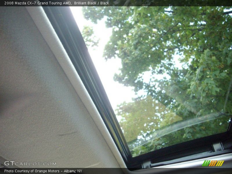 Brilliant Black / Black 2008 Mazda CX-7 Grand Touring AWD