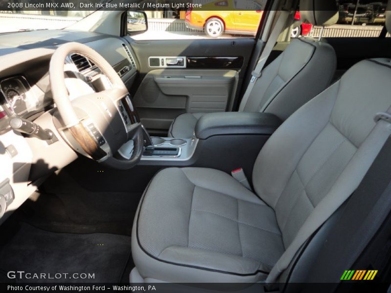 Dark Ink Blue Metallic / Medium Light Stone 2008 Lincoln MKX AWD