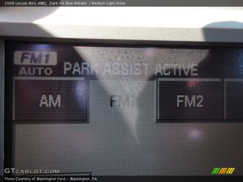 Dark Ink Blue Metallic / Medium Light Stone 2008 Lincoln MKX AWD