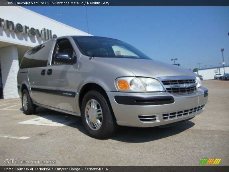 Silverstone Metallic / Medium Gray 2005 Chevrolet Venture LS