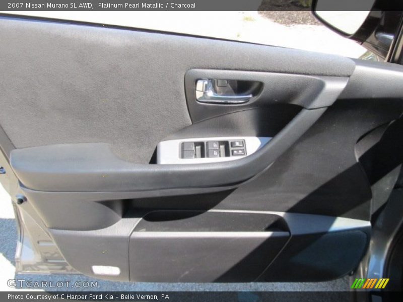 Platinum Pearl Matallic / Charcoal 2007 Nissan Murano SL AWD