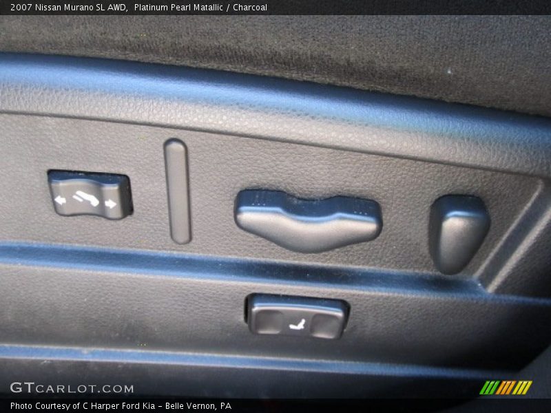 Platinum Pearl Matallic / Charcoal 2007 Nissan Murano SL AWD