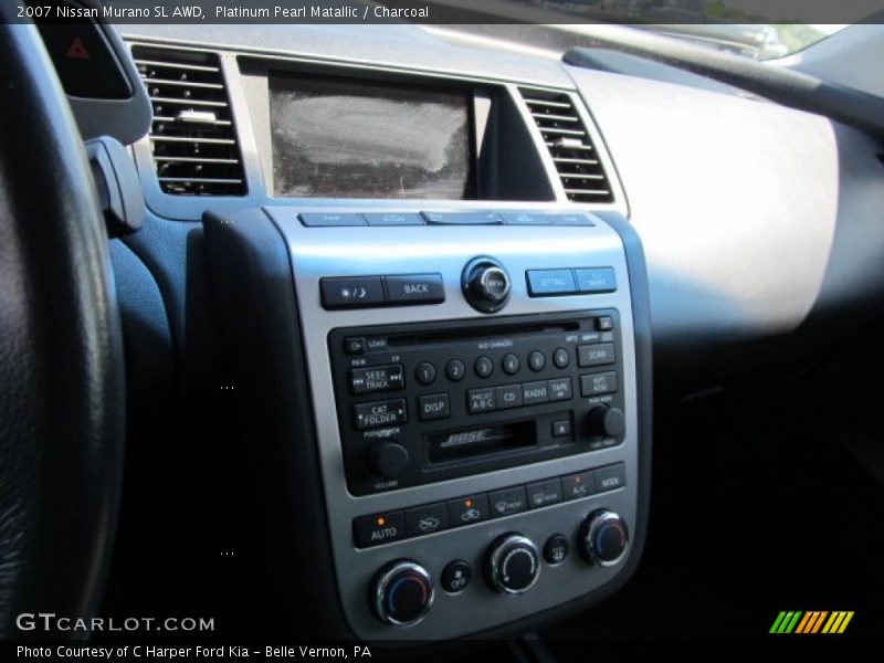 Platinum Pearl Matallic / Charcoal 2007 Nissan Murano SL AWD