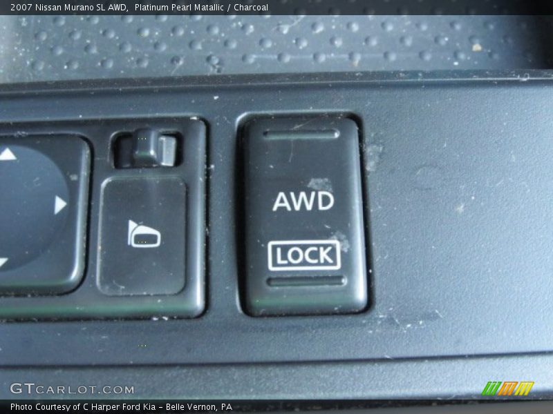 Platinum Pearl Matallic / Charcoal 2007 Nissan Murano SL AWD