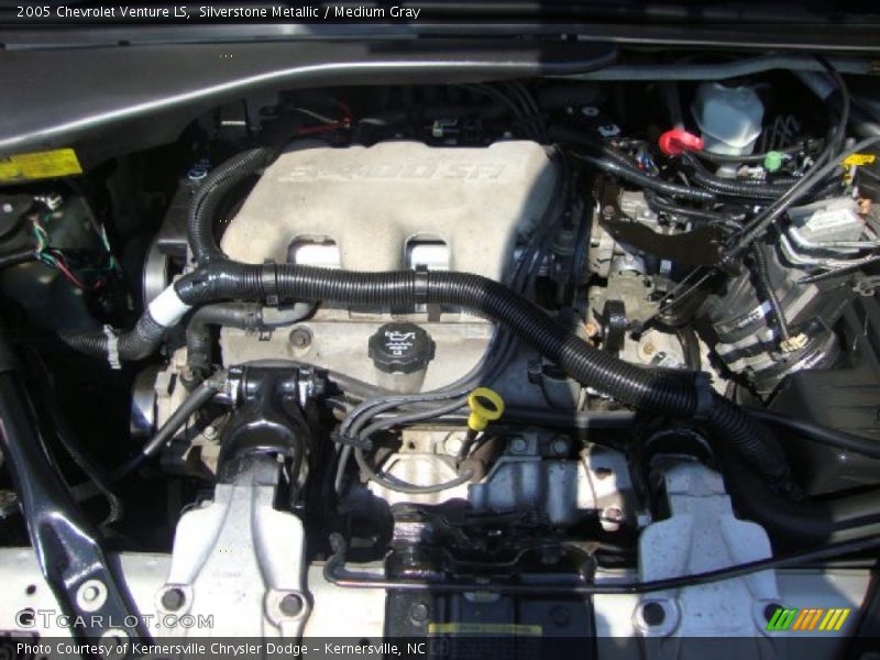 Silverstone Metallic / Medium Gray 2005 Chevrolet Venture LS