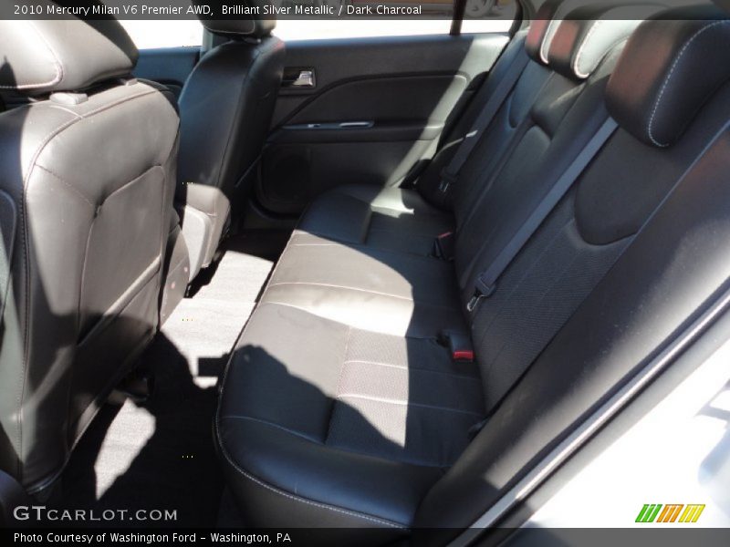 Brilliant Silver Metallic / Dark Charcoal 2010 Mercury Milan V6 Premier AWD